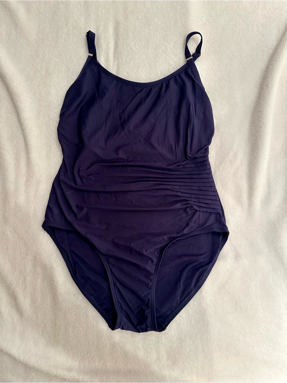 Calvin Klein - one piece swimsuit - women’s 12 - navy blue